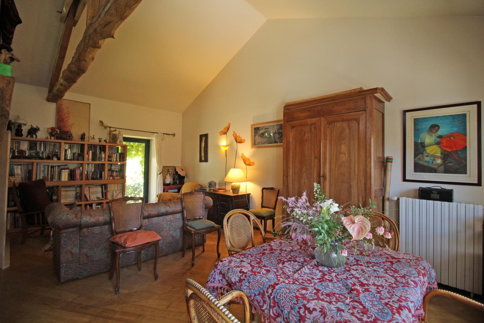 Les chambres d'hôtes de Kernad à Bersac sur Rivalier en Haute-Vienne (Nouvelle Aquitaine) salon à disposition_43