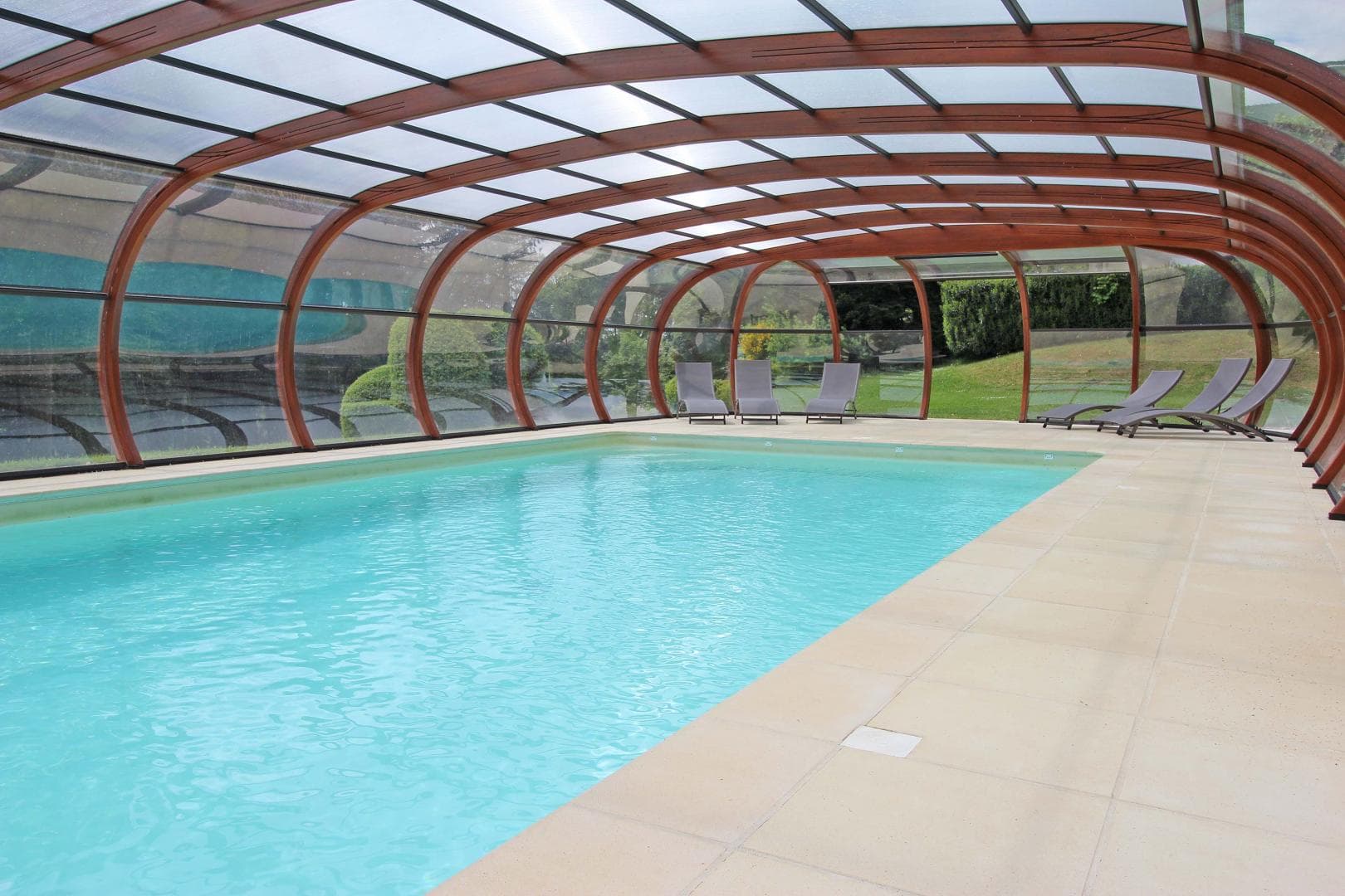 Gite "Brenac Jeune" à Eymoutiers en Haute-Vienne (Nouvelle Aquitaine) - piscine _40