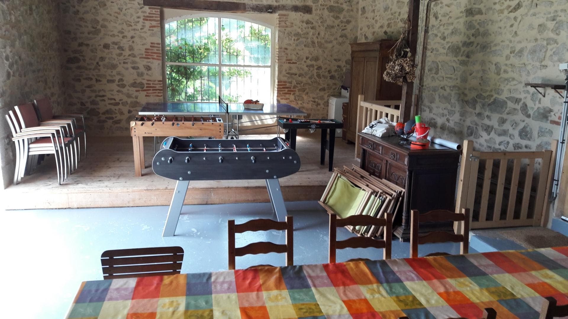 Gite "Brenac Jeune" à Eymoutiers en Haute-Vienne (Nouvelle Aquitaine) - salle de jeux_39