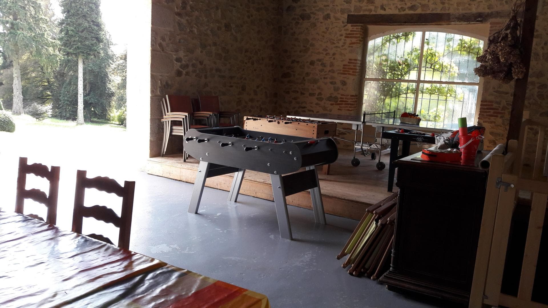 Gite "Brenac Jeune" à Eymoutiers en Haute-Vienne (Nouvelle Aquitaine) - salle de jeux_37