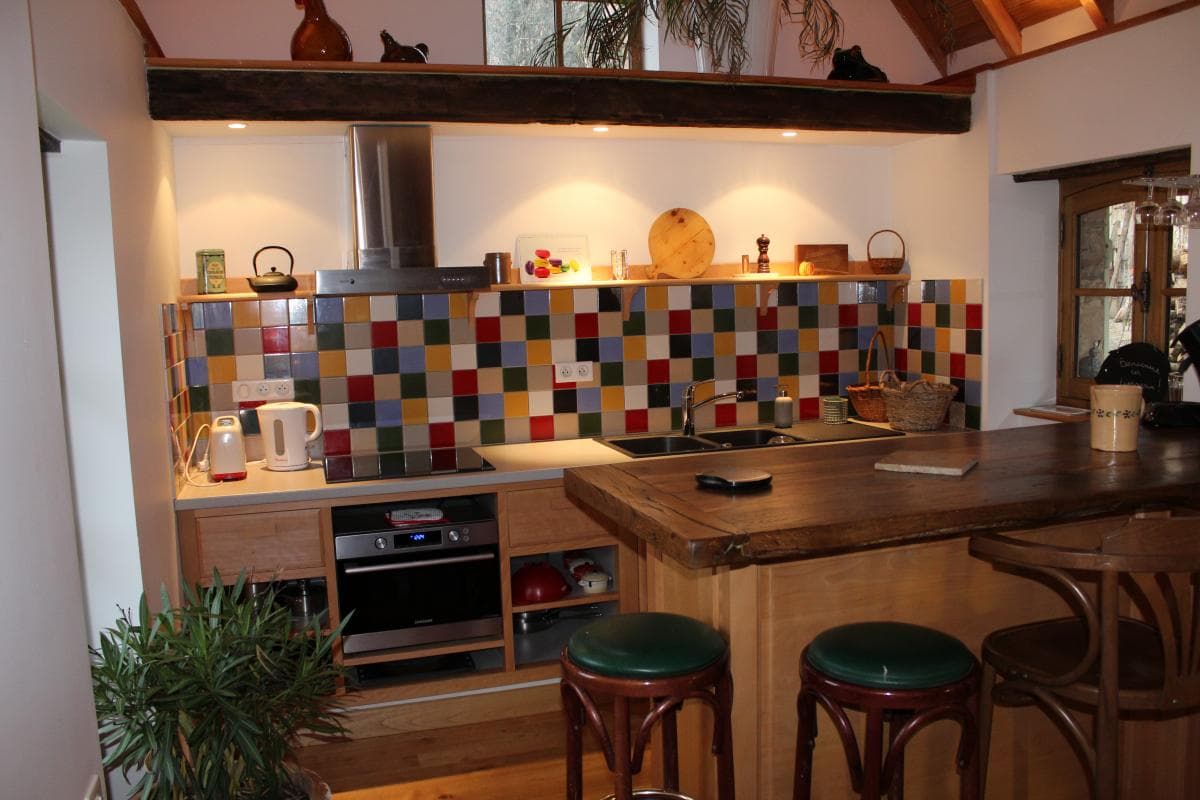 La cuisine et le comptoir._4