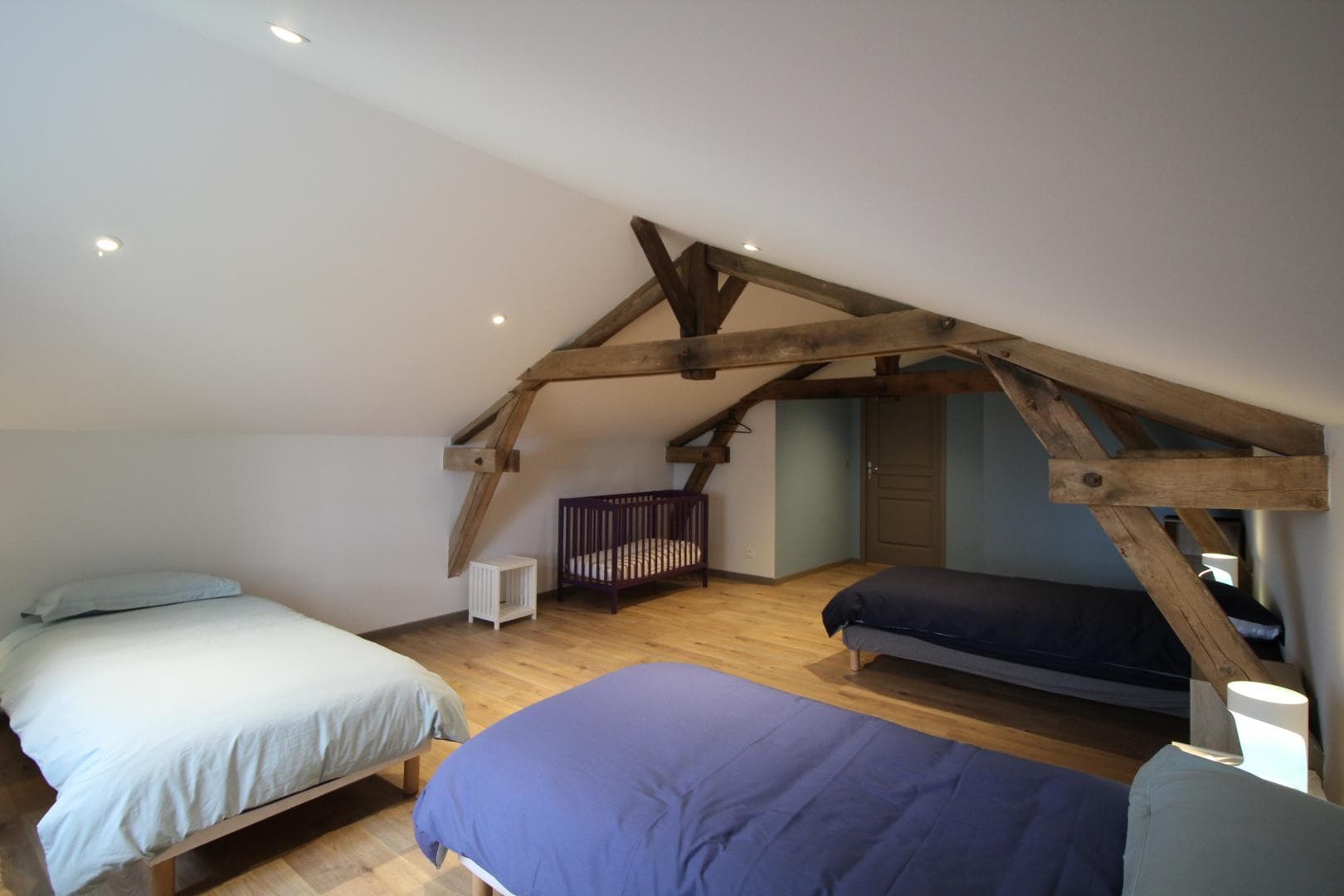 Gîte de 'La Reille' à Cussac en Haute-Vienne (Nouvelle Aquitaine)- chambre bleue 2 à l'étage_38