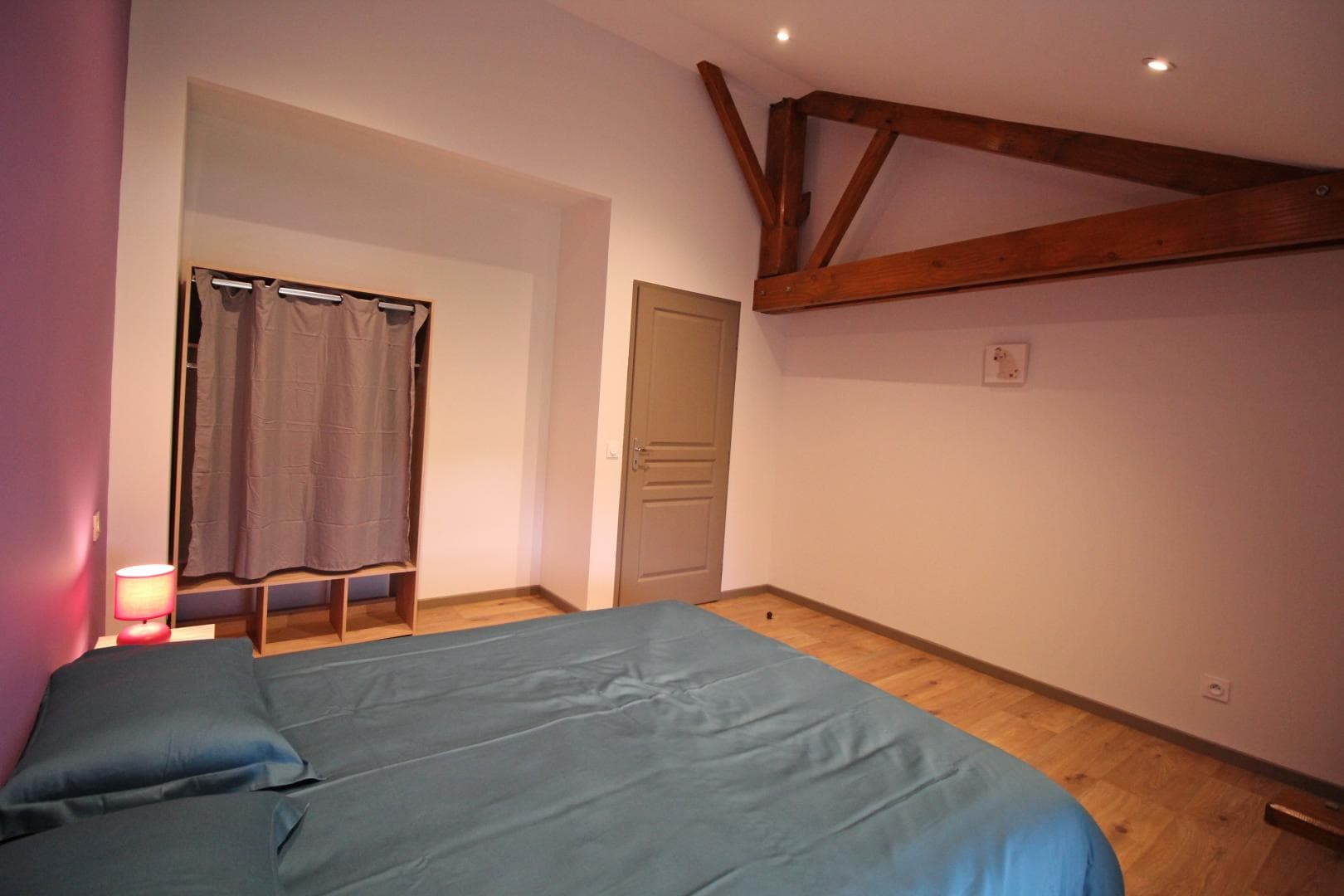 Gîte de 'La Reille' à Cussac en Haute-Vienne (Nouvelle Aquitaine)- chambre verte à l'étage_35