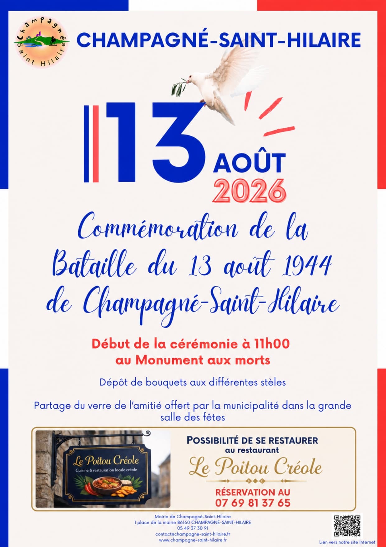 Affiche du 13 août 2026