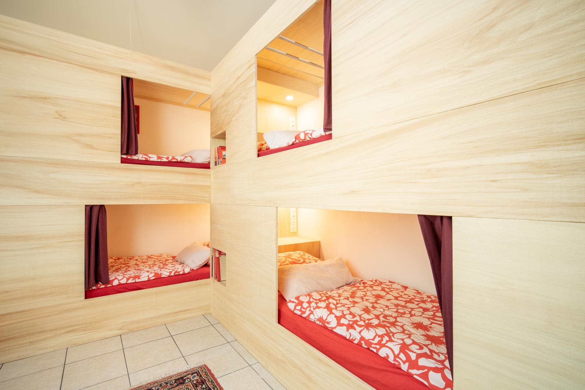 sleeping pods