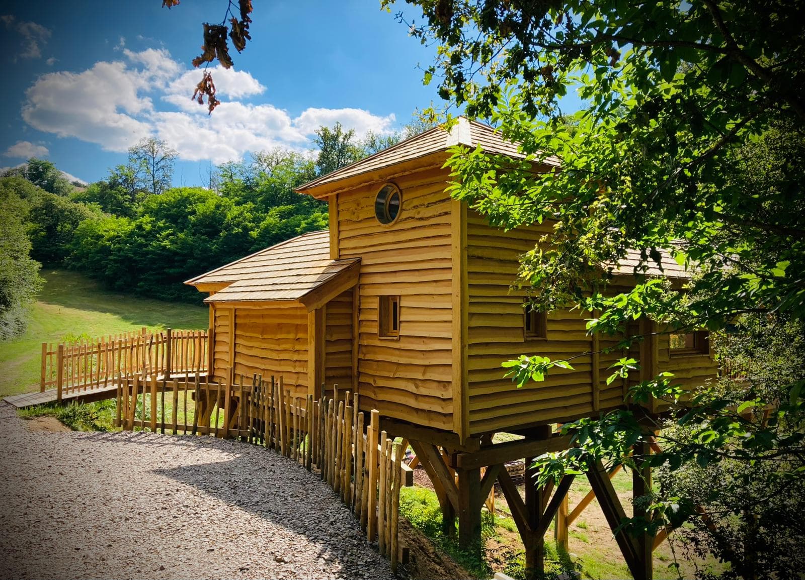 Accès cabane
