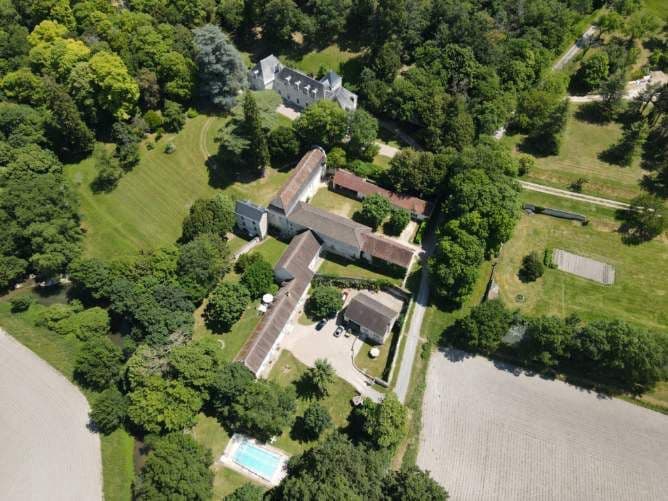 Domaine de la Boutelaye Vue de drone