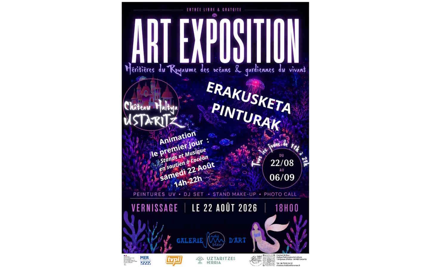 Affiche Exposition 22 Aout - 6 septembre 1440x900