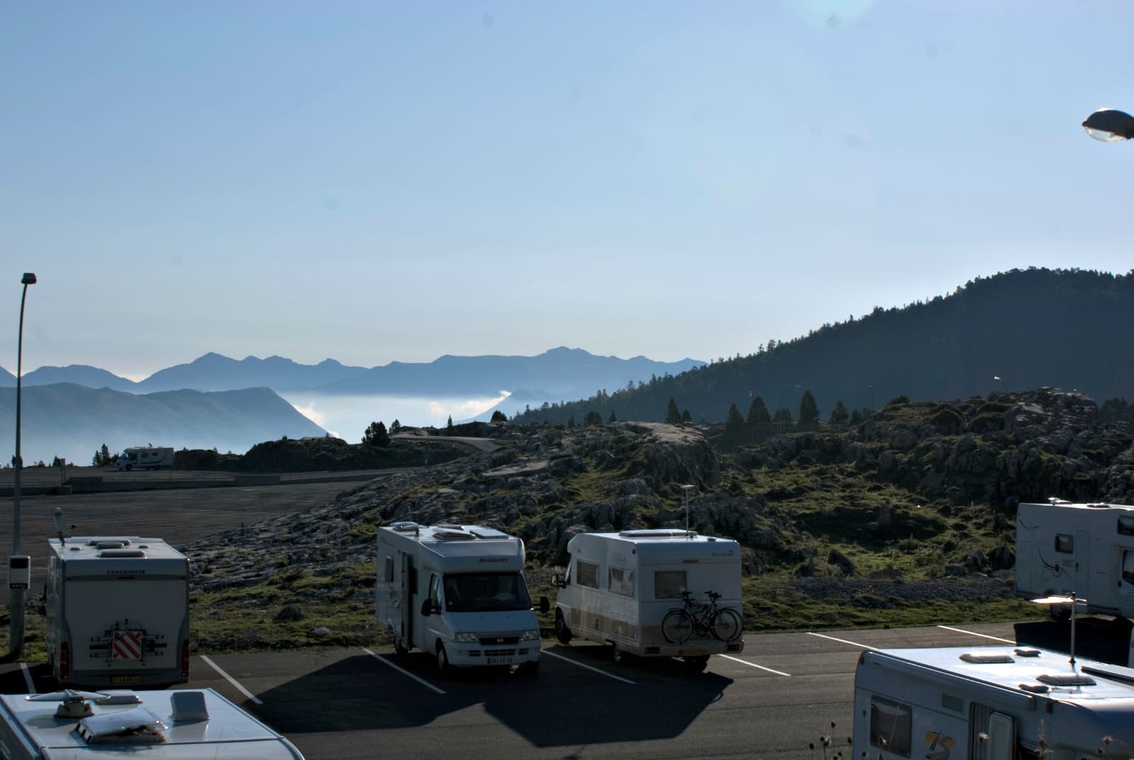 Aire de camping-cars de La Pierre Saint-Martin - Eté