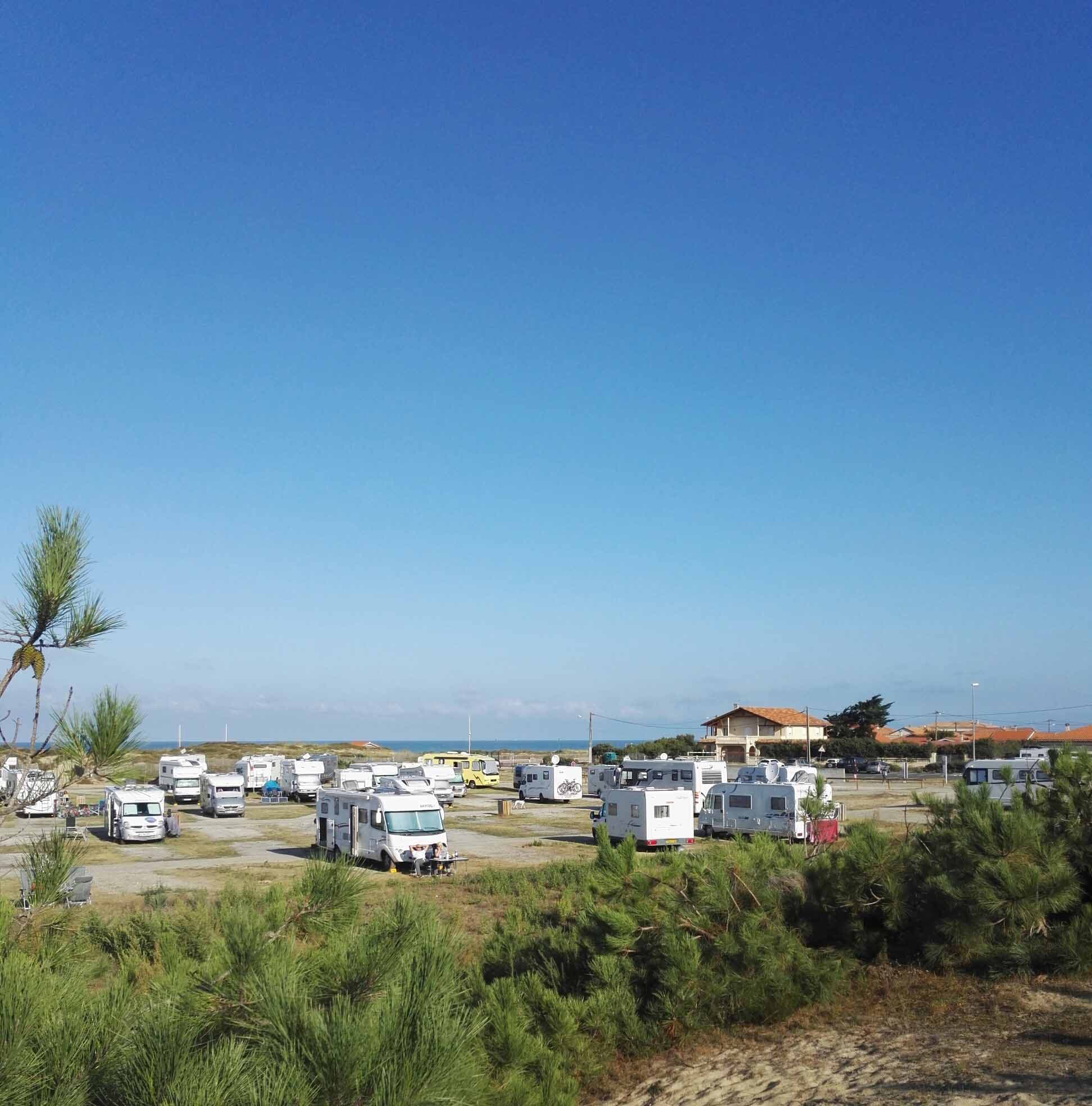 Aire camping-cars Montalivet