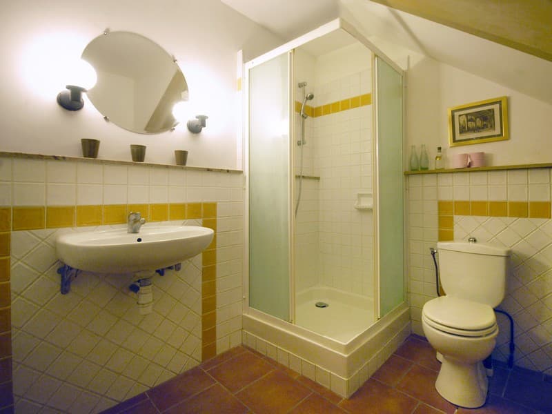 Ancien relais de poste - Appartement Henri - Salle d'eau