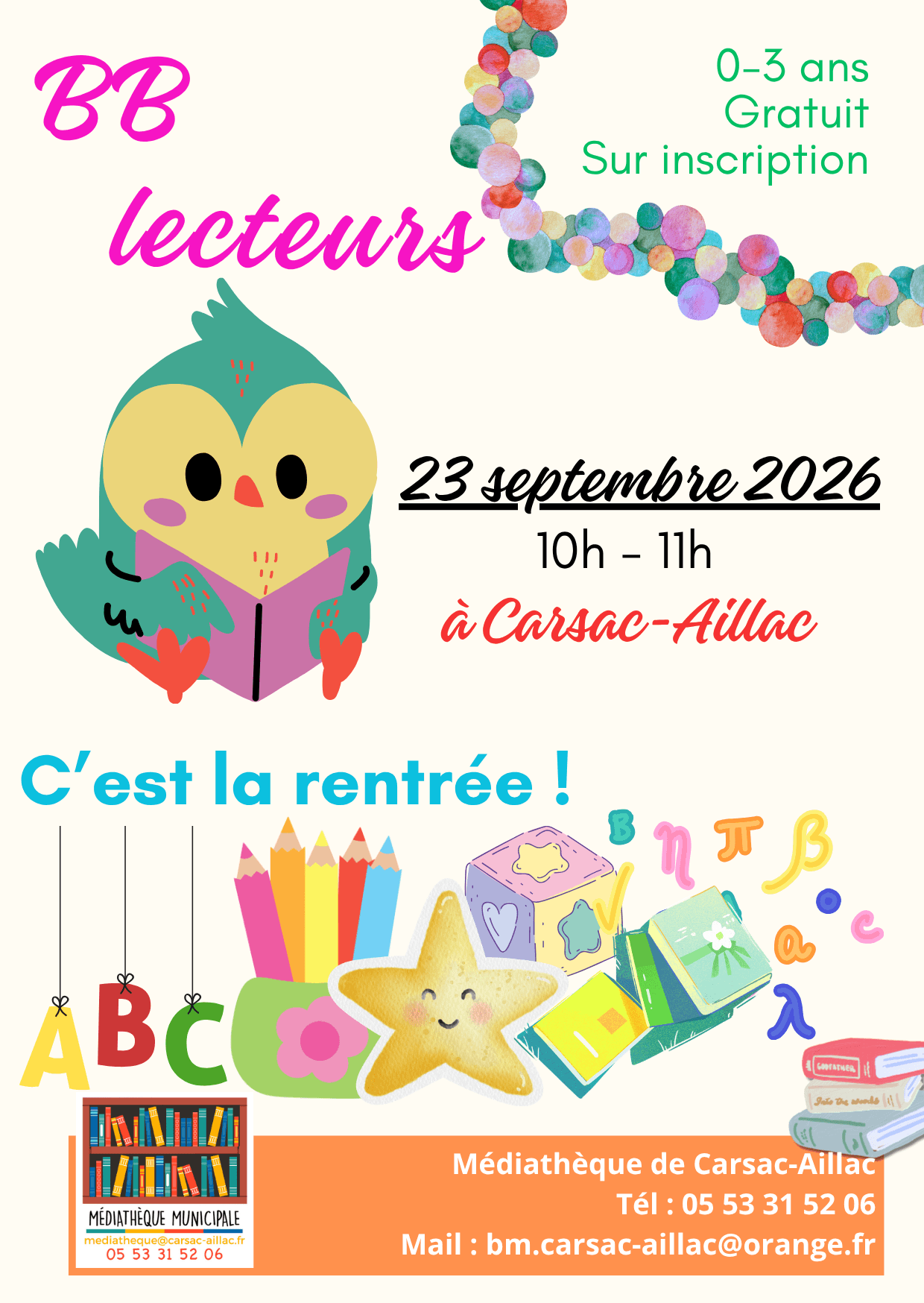 BBLecteurs Carsac - BBL sept 2026