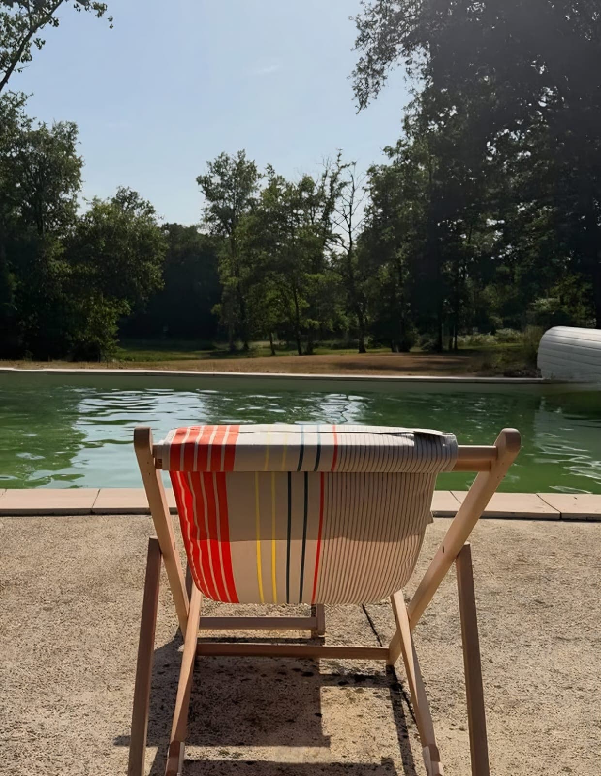 BOUR - Moulin de Pouyhéré - Piscine - ©Marie CHAMFEUIL