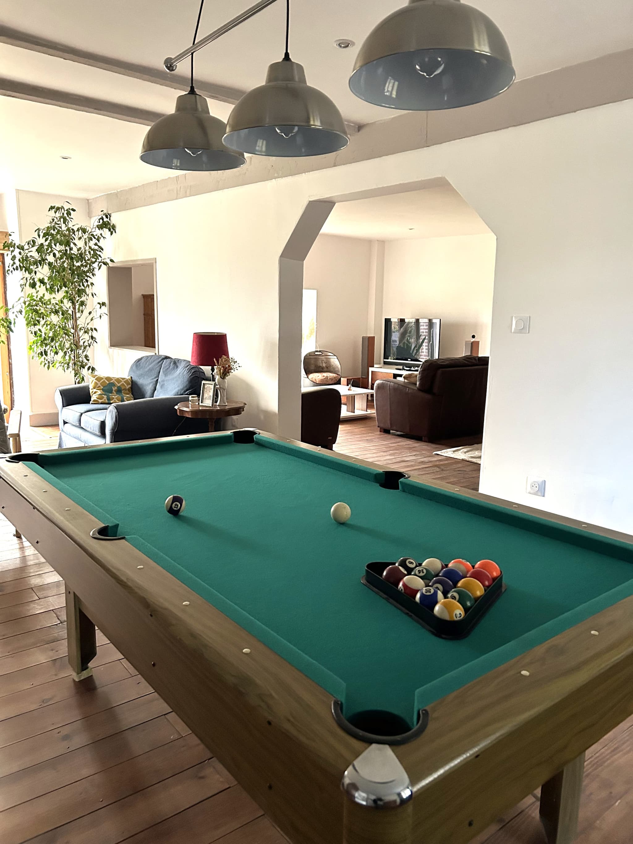 Billard - Grange de Moli - Vigeois ©L Golfier