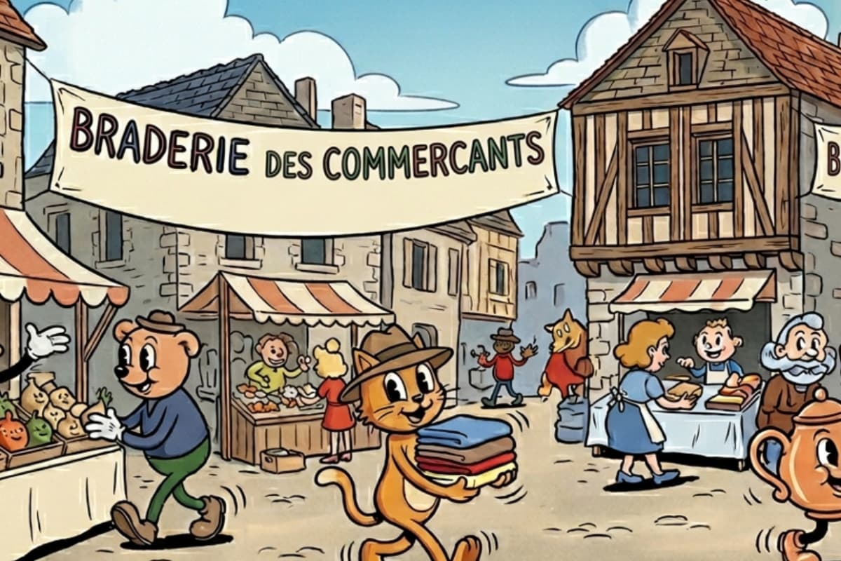 Braderie commerçants 26 sept 26 Issigeac
