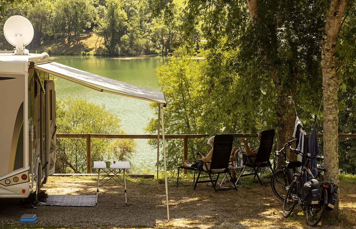 Camping Le Lac du Causse - Hébergement