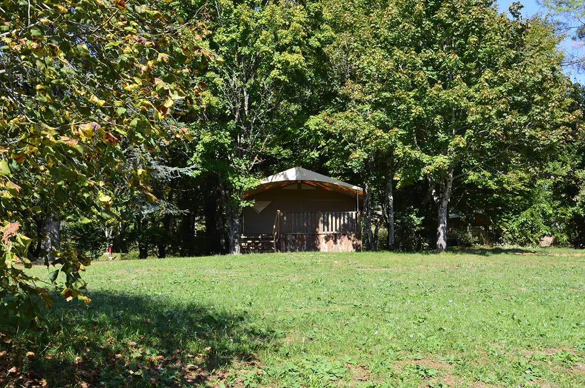 Camping Domaine de la Grande Veyière à Molières