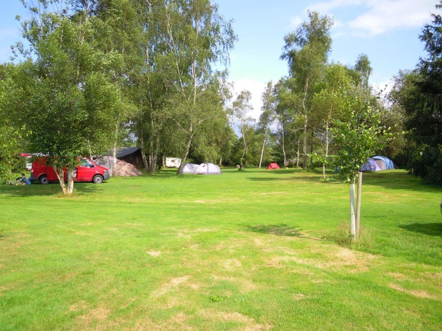 Camping les jardins d'ossau photo emplacement .