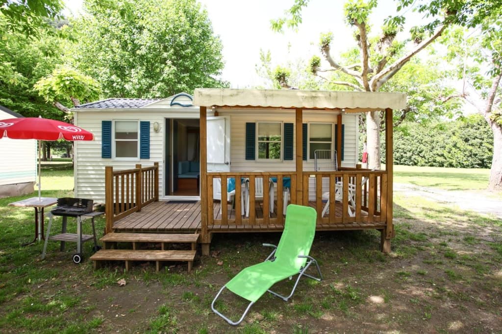 Camping les ombrages Mobilhome