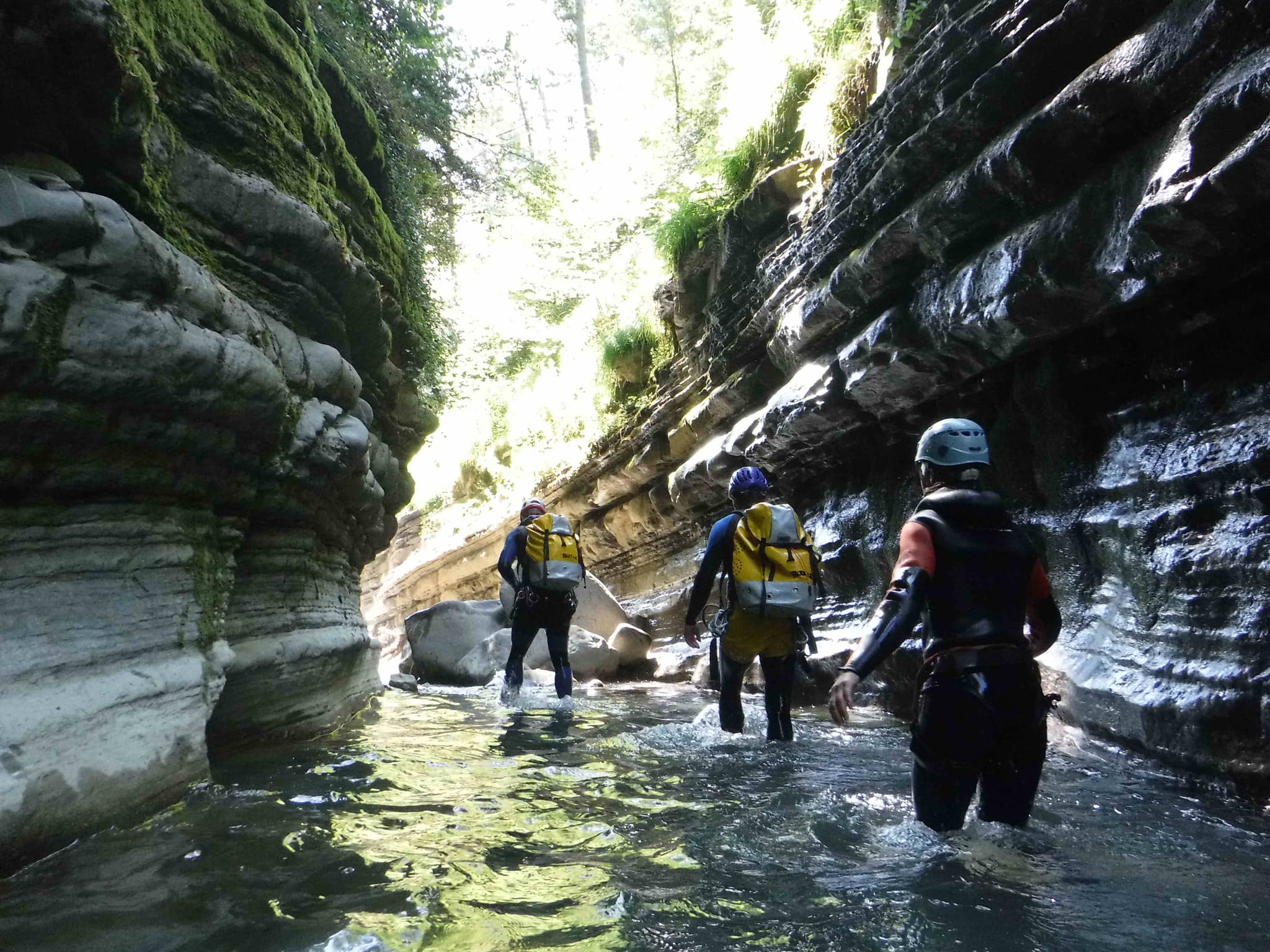 Sortie canyoning