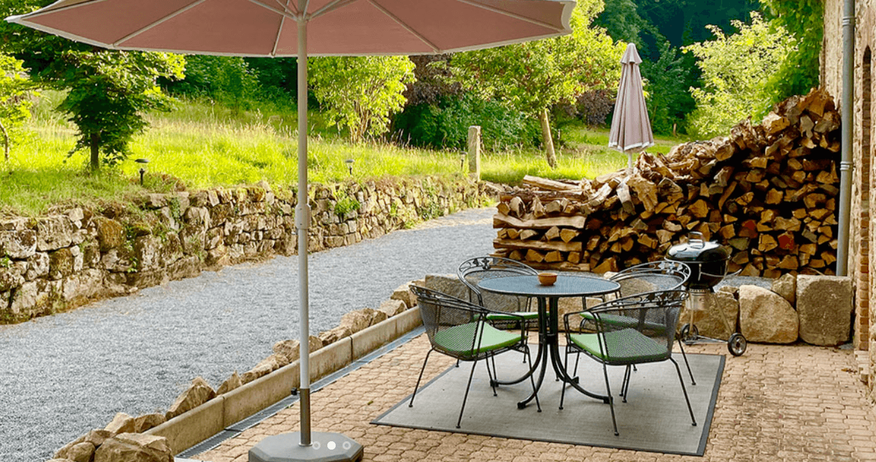 Chateau du Tirondet - La Porcherie - terrasse privative