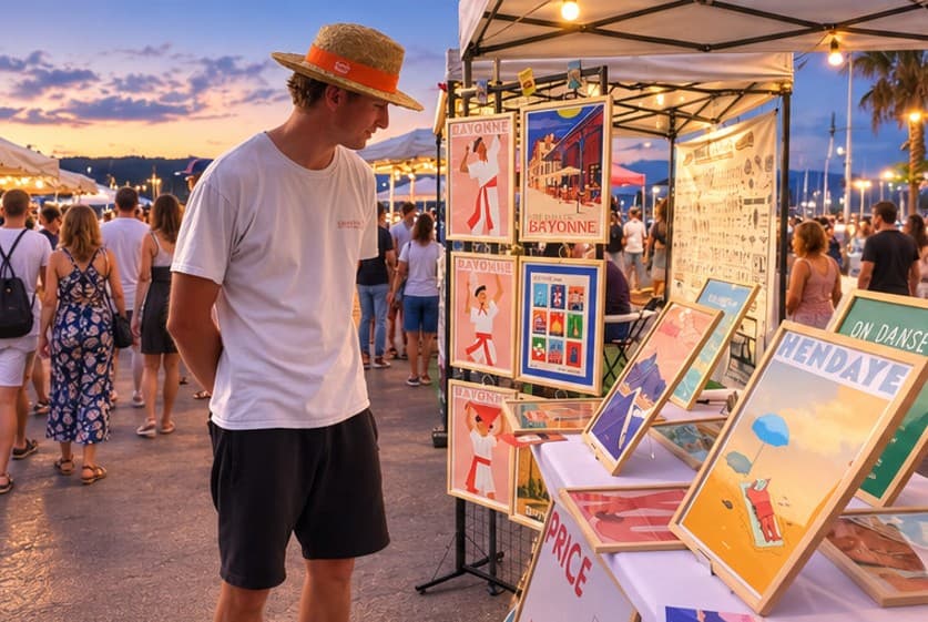les Jeudis du Port - Marché estival cosmopolite - Hendaye Tourisme