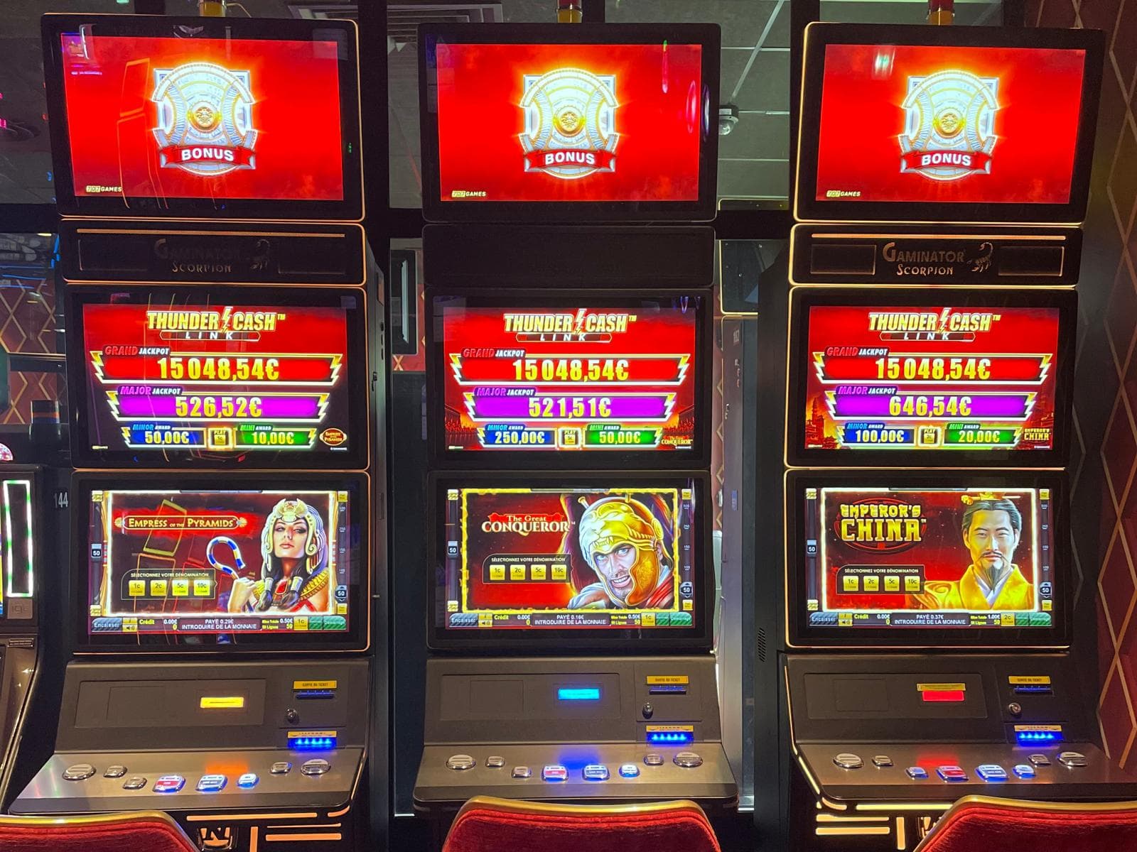 Casino Hendaye - Gains en attente 1