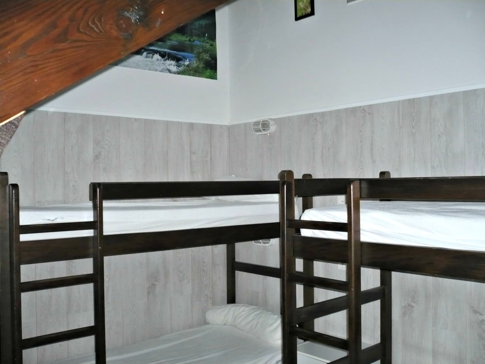 Chalet Sorret - Chambre avec lit superposé