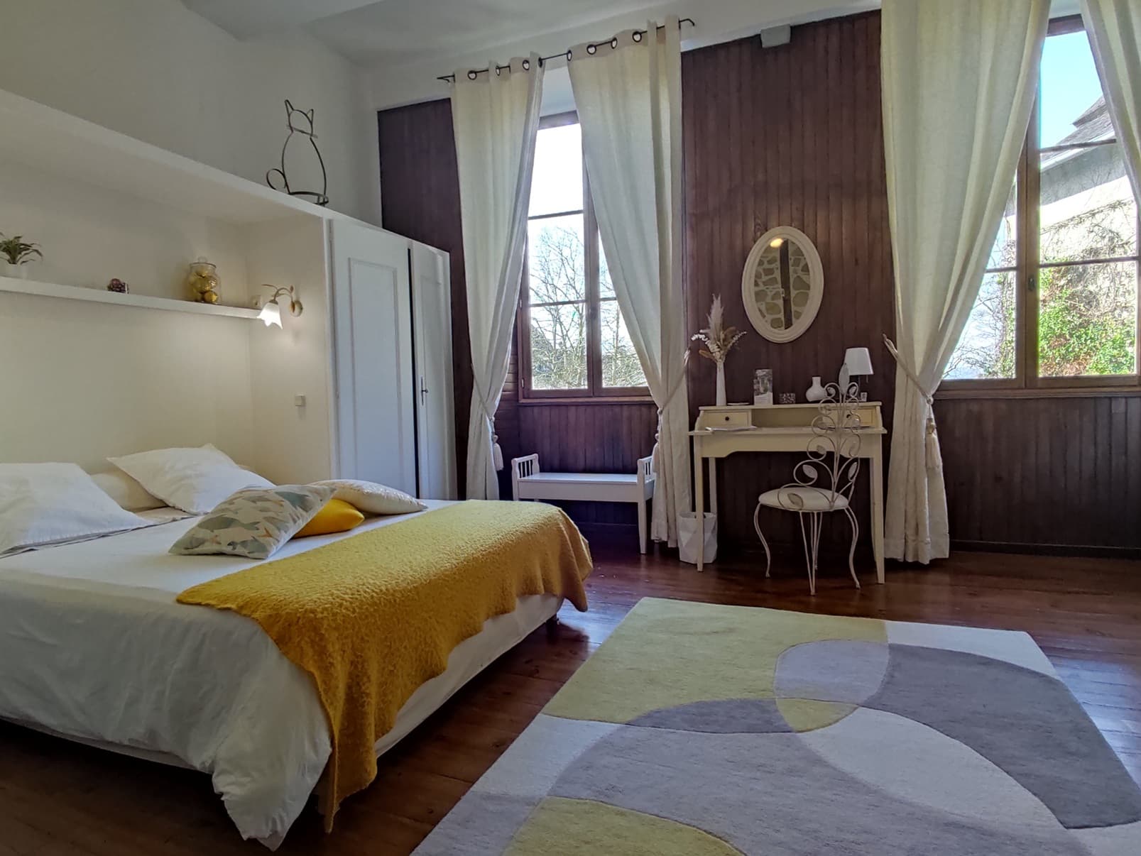 Chambre Barétous confortable et authentique avec colombages