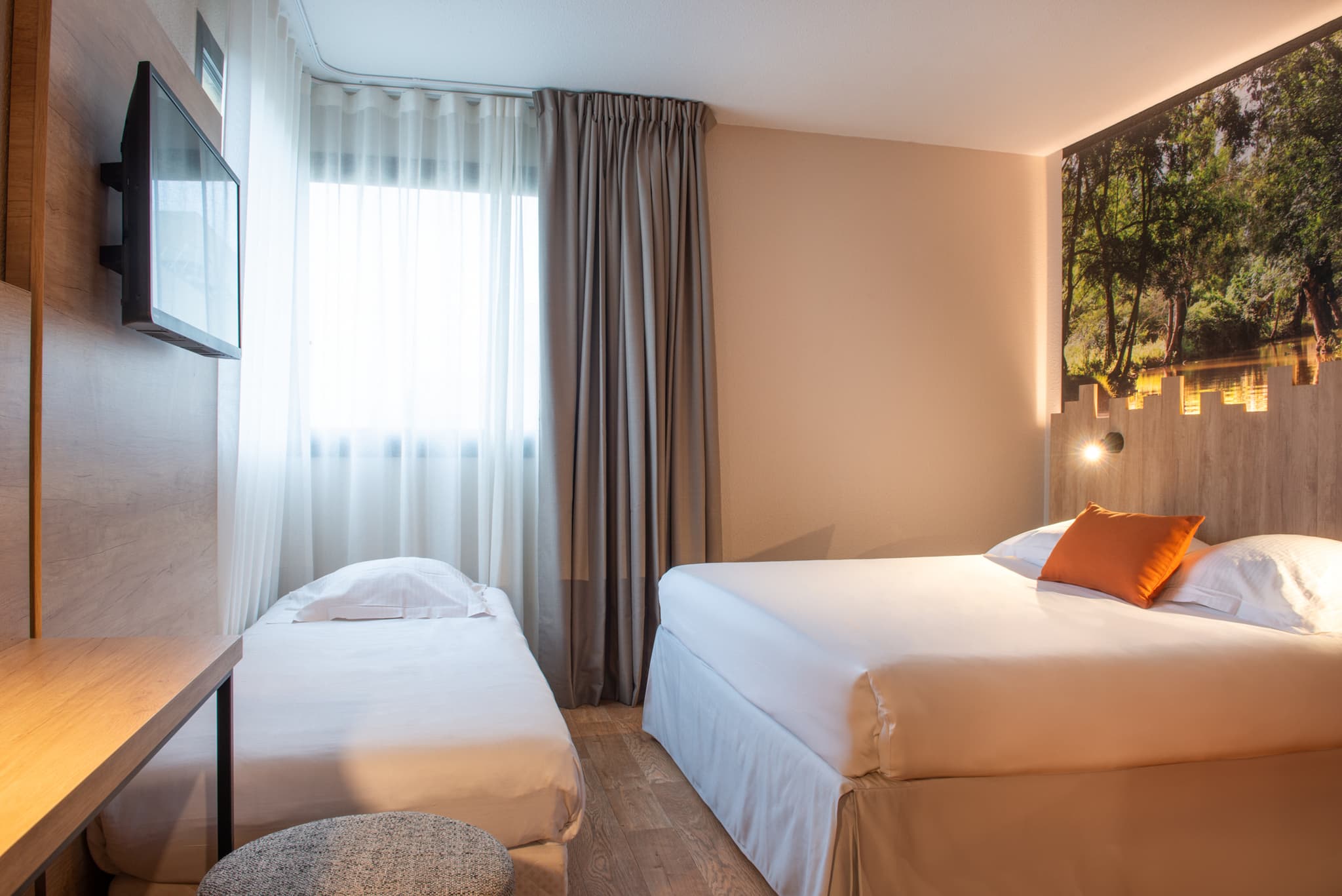 Chambre Triple 2 lits