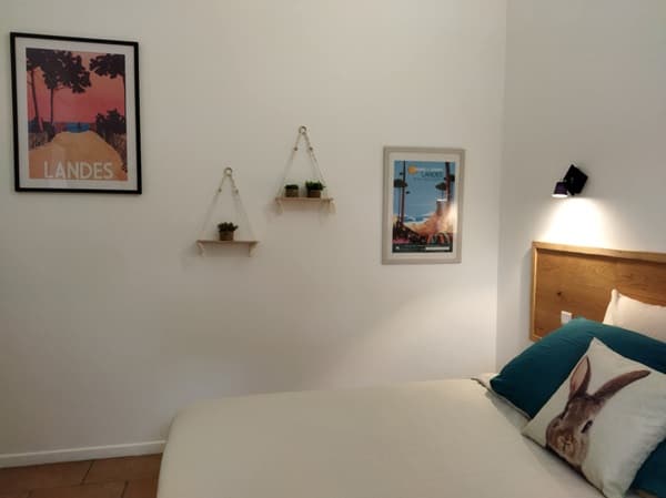 Chambre avec mur