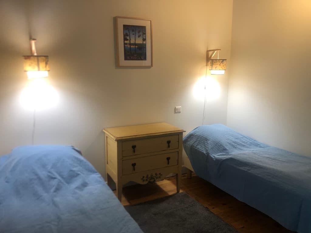 Chambre lits simples Domainne de Palumbo
