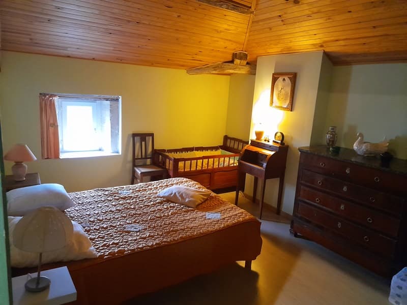 Chambre verte La Grange de Mamie