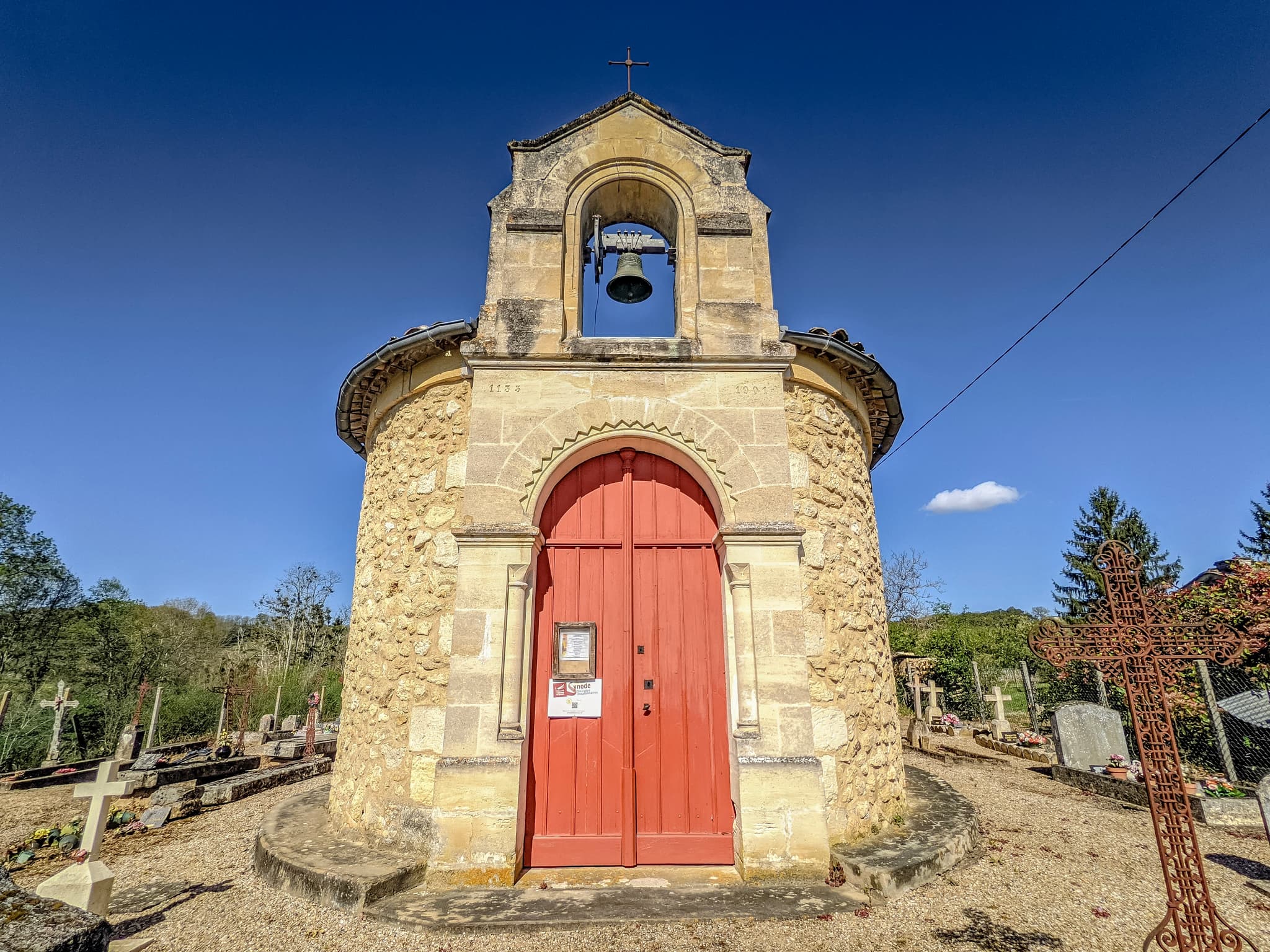 Chapelle Sainte-Marguerite (façade) - Capitourlan - Castillon-la-Bataille