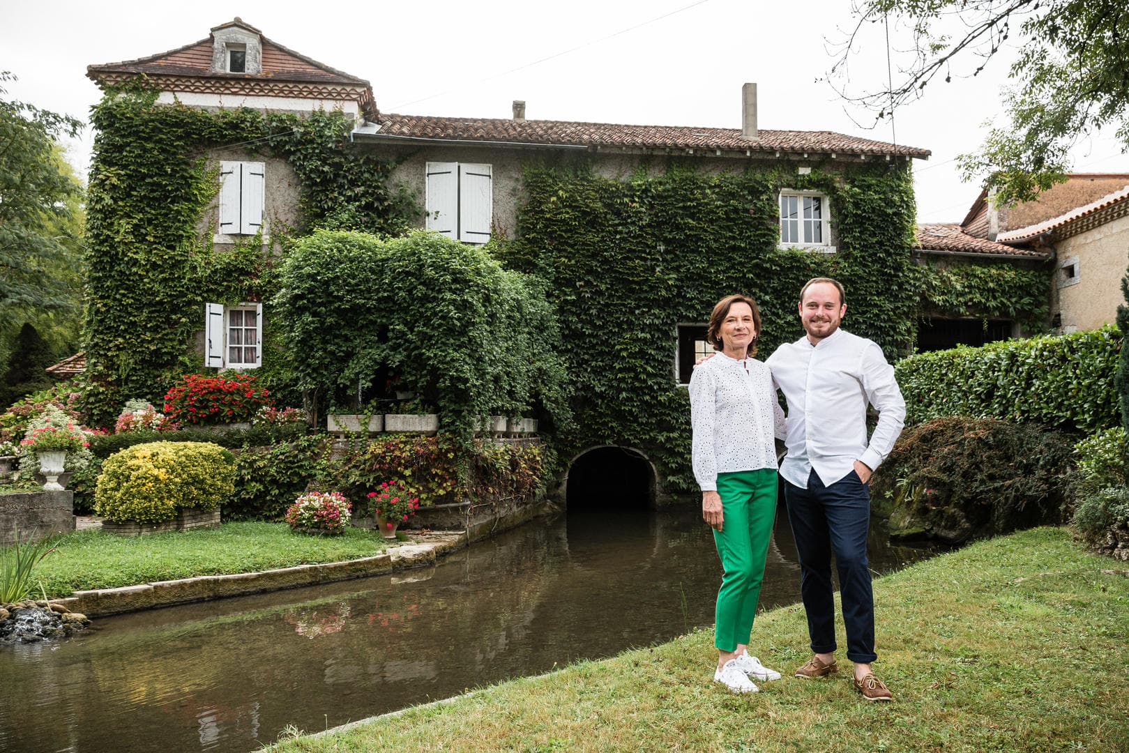 Christine et Paul Moulin de la Veyssière à Neuvic