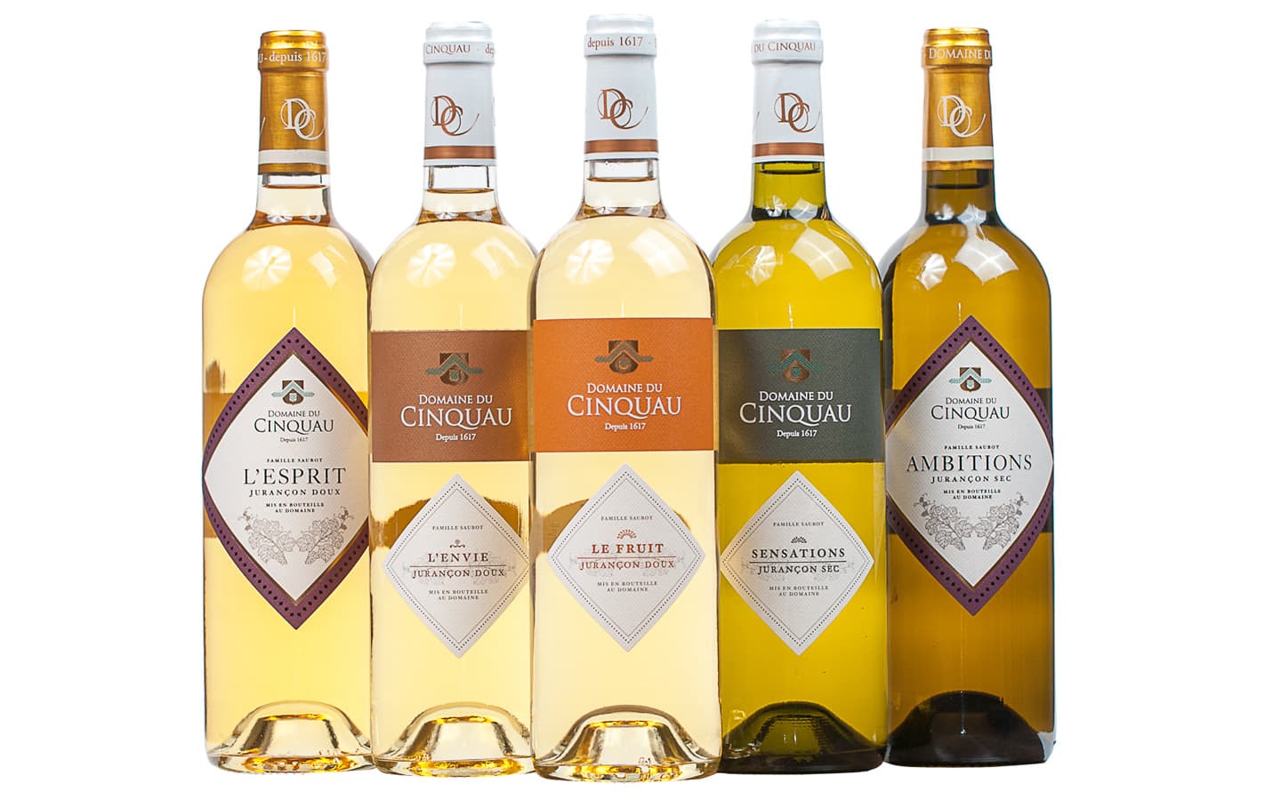 Domaine du Cinquau - Artiguelouve - les bouteilles 1