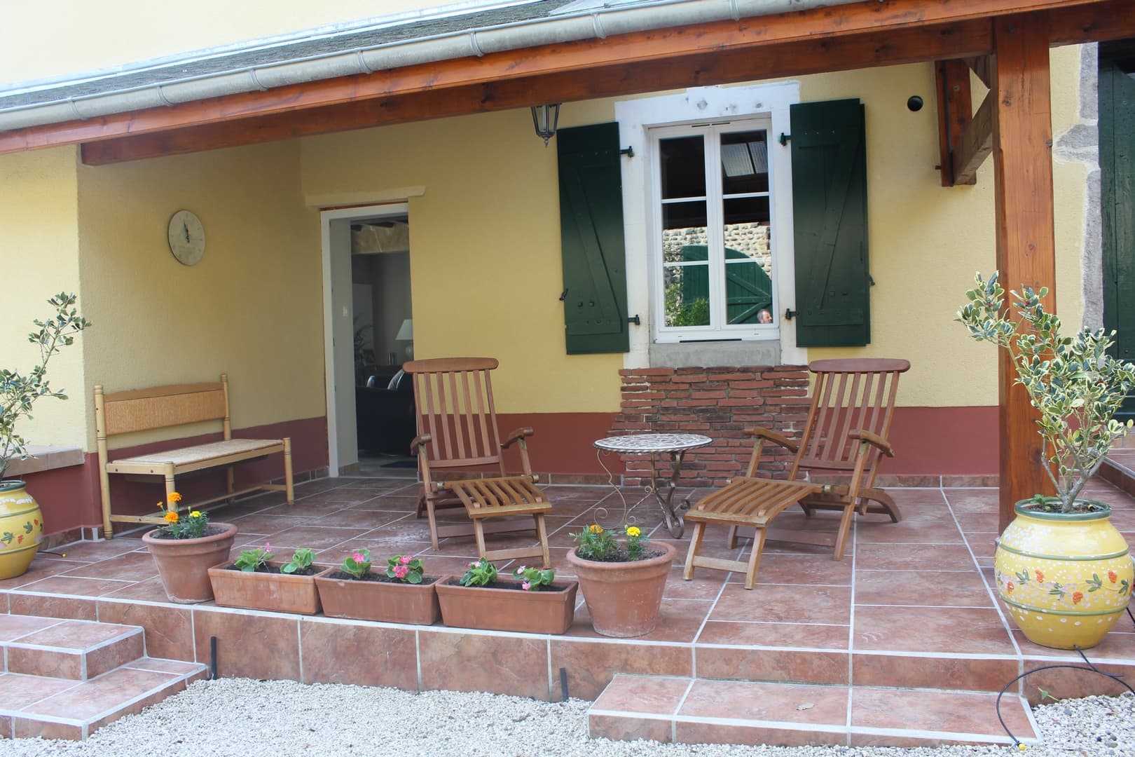 Clos Danty - terrasse
