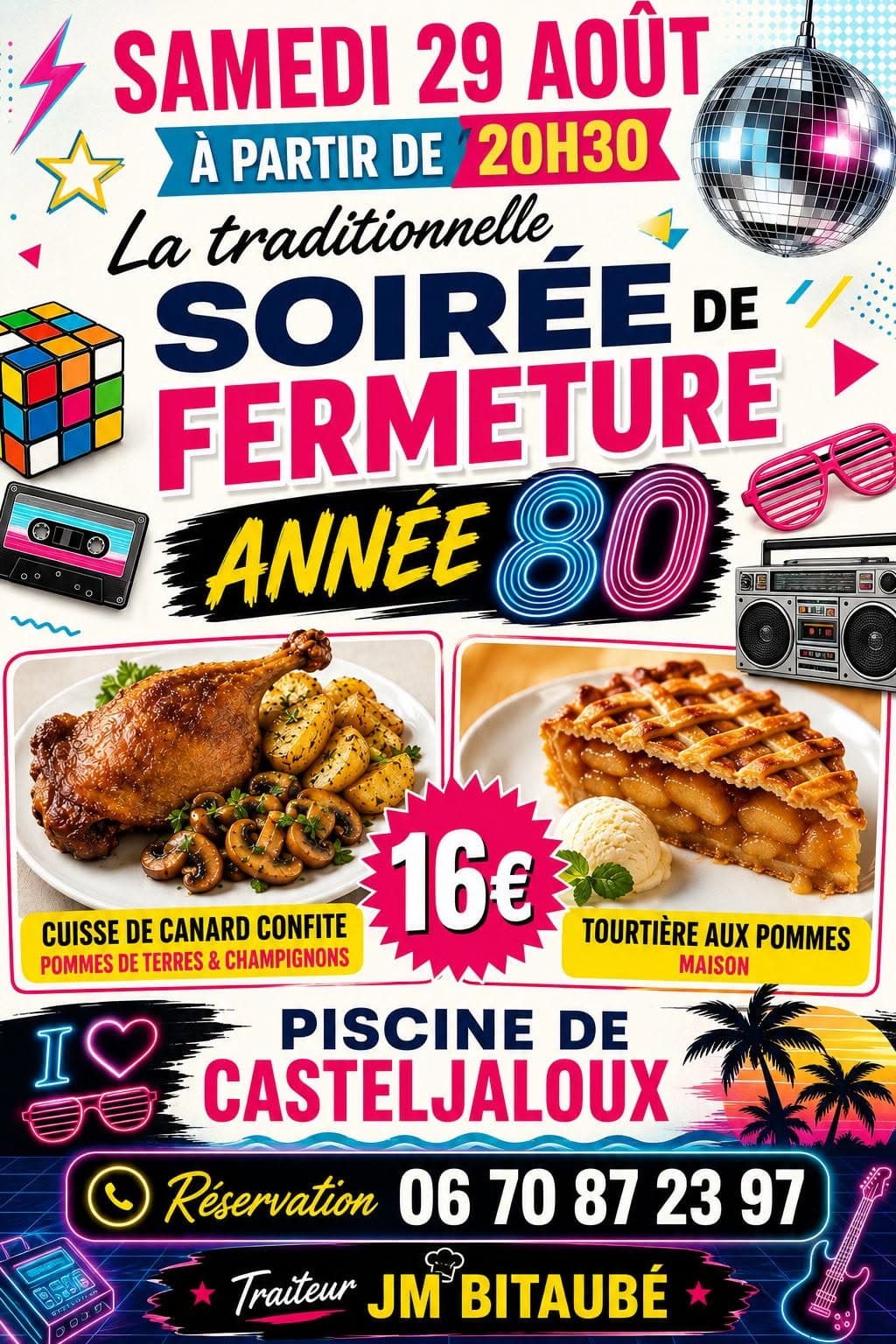 Fermeture piscine casteljaloux