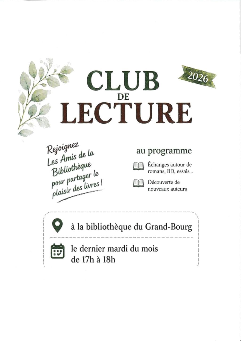 Club de lecture