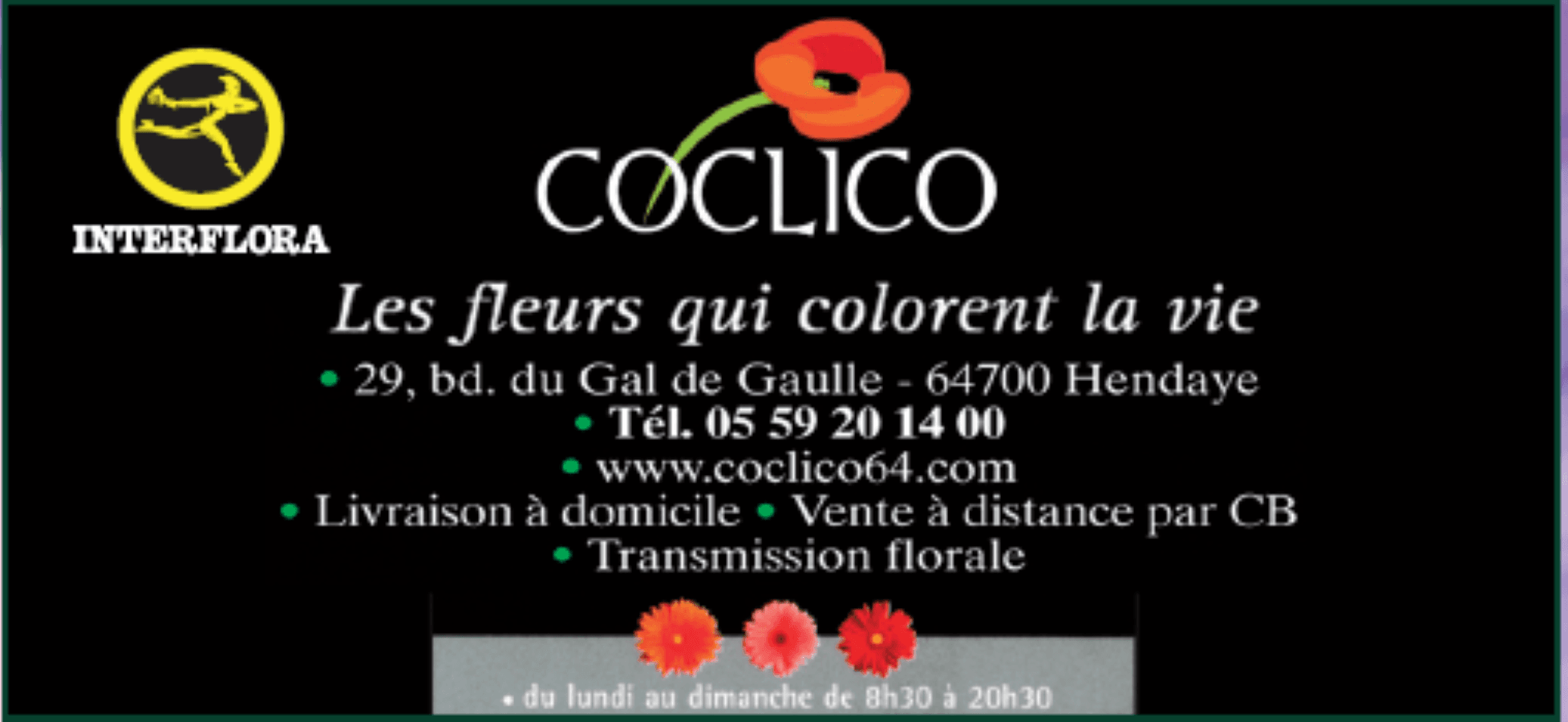 fleuriste coclico hendaye