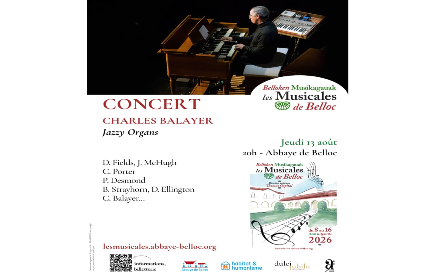 Concert 13 août Belloc