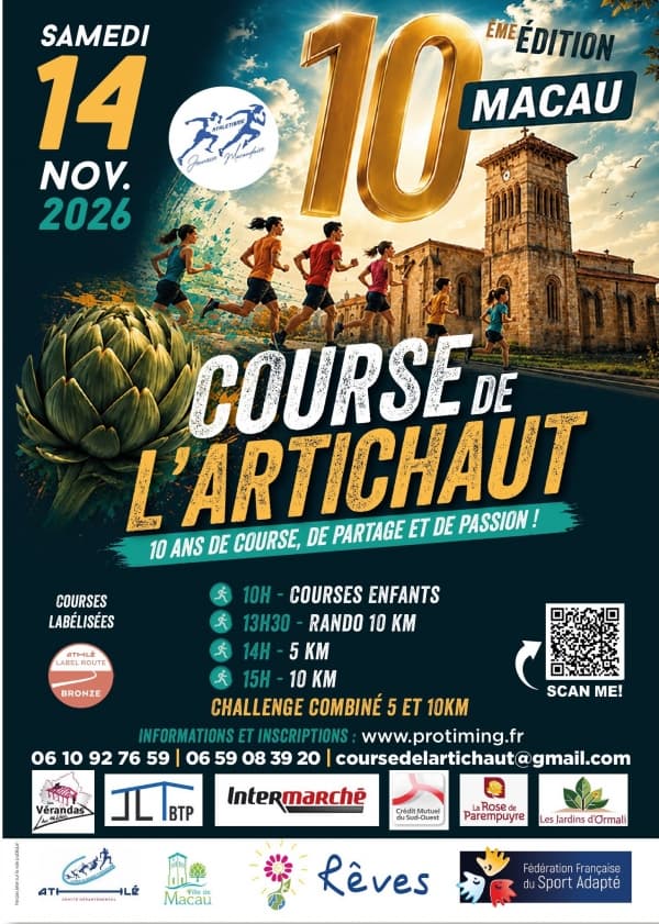 Course de l'artichaut macau