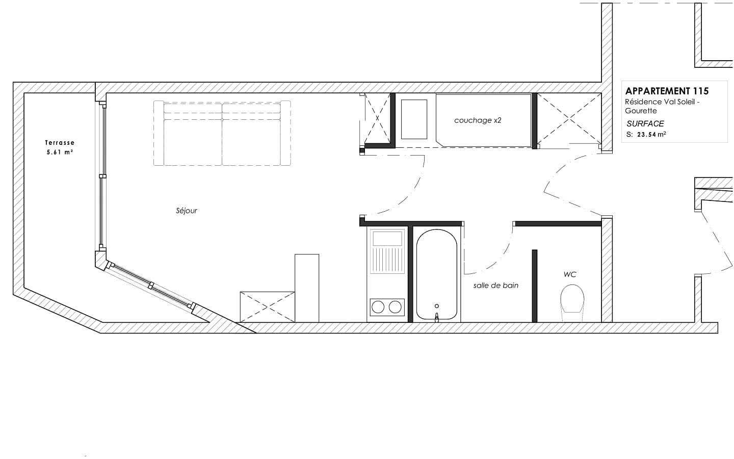 DEN DEKKER PLAN du 1151440plan-115-A
