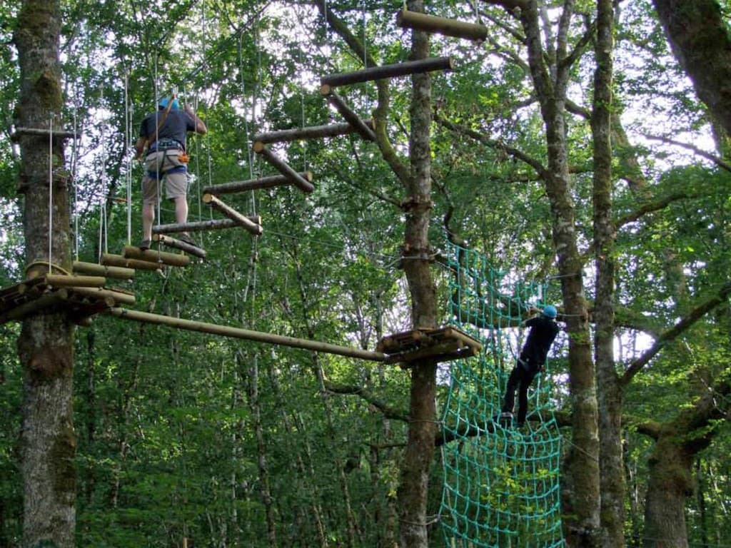 Parc acrobatique dans les arbres Diège Aventures_2