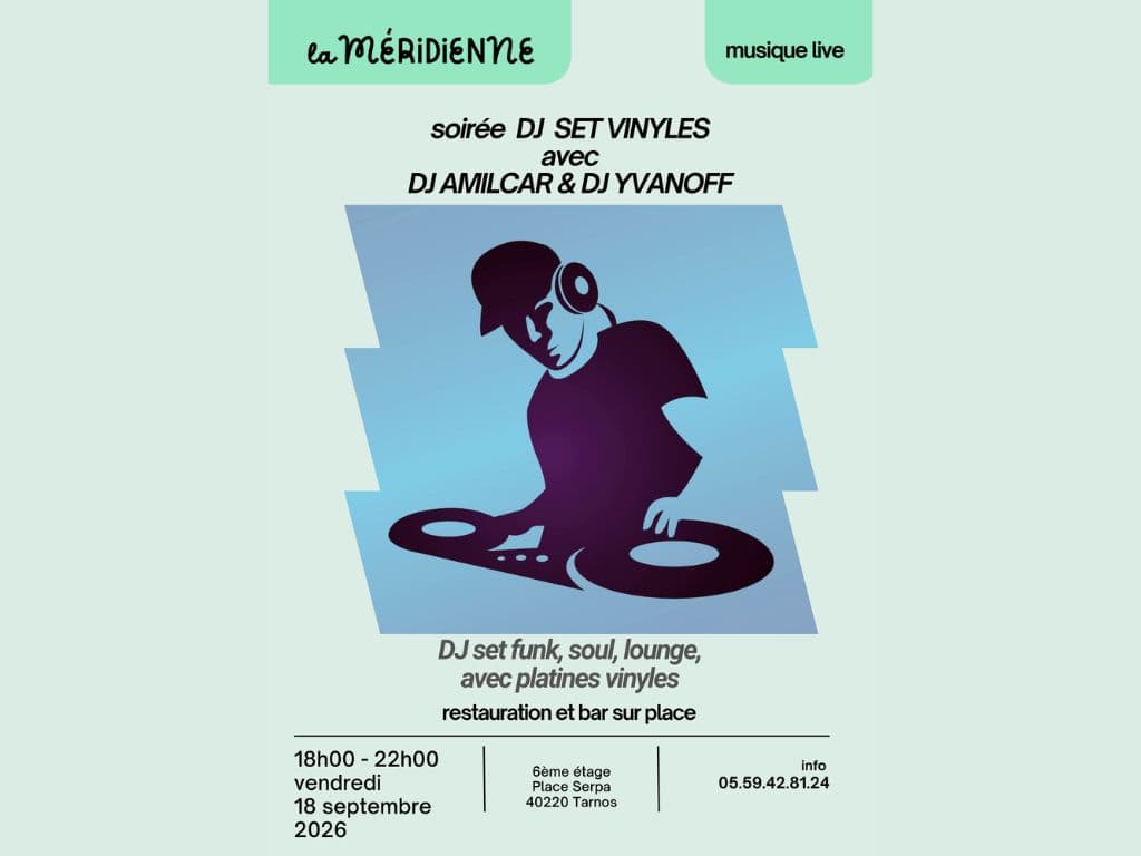 DJ set 18 septembre TARNOS