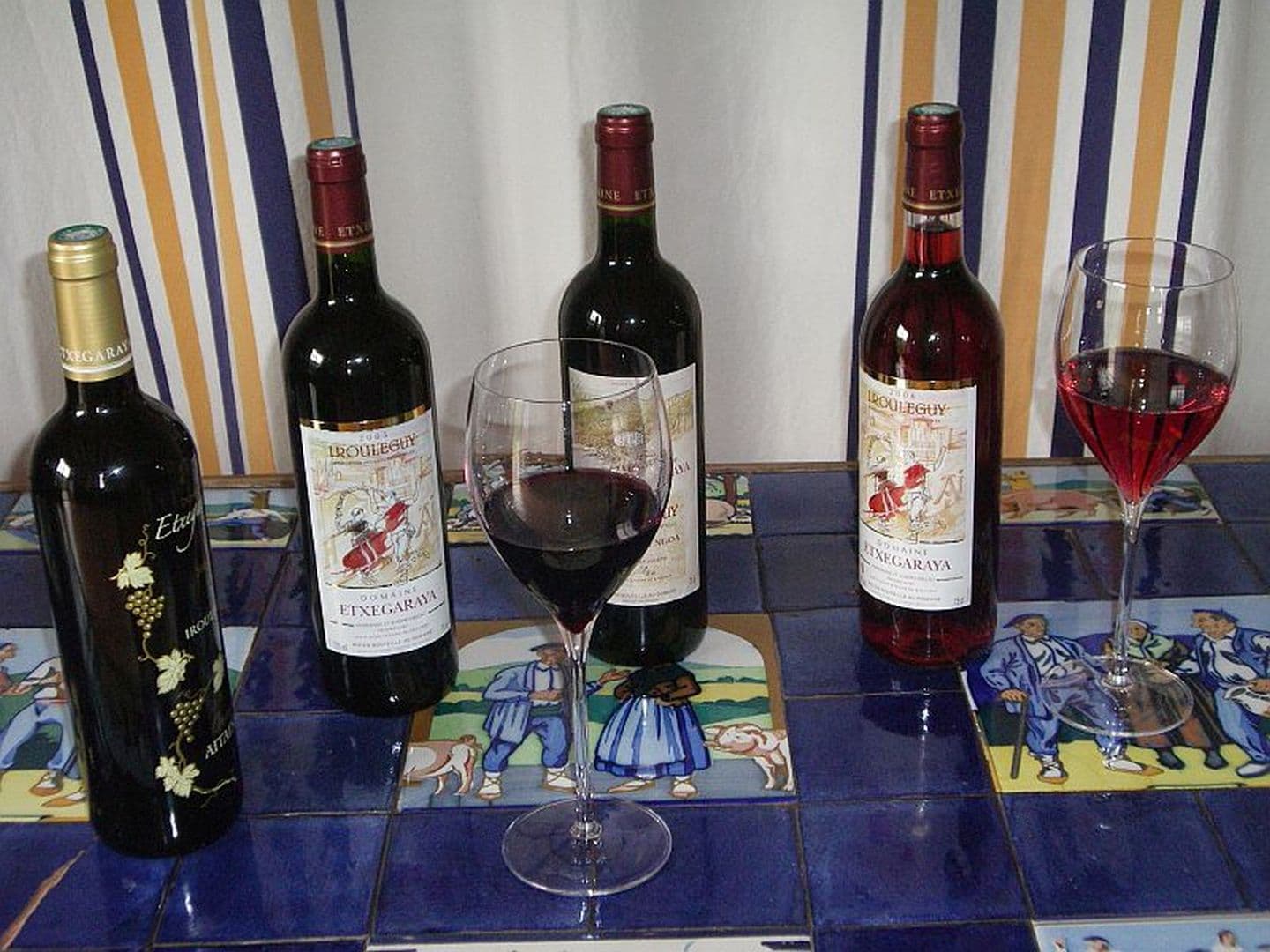 Domaine Etxegaraya - bouteilles Irouleguy