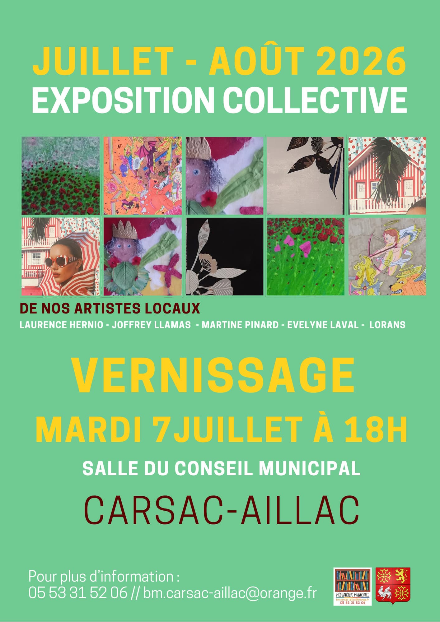 EXPO PEINTURE affiche expo 2026