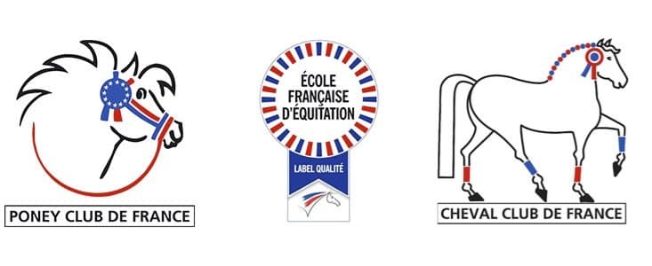 Ecole Française d'équitation labelisée poney et cheval club de France