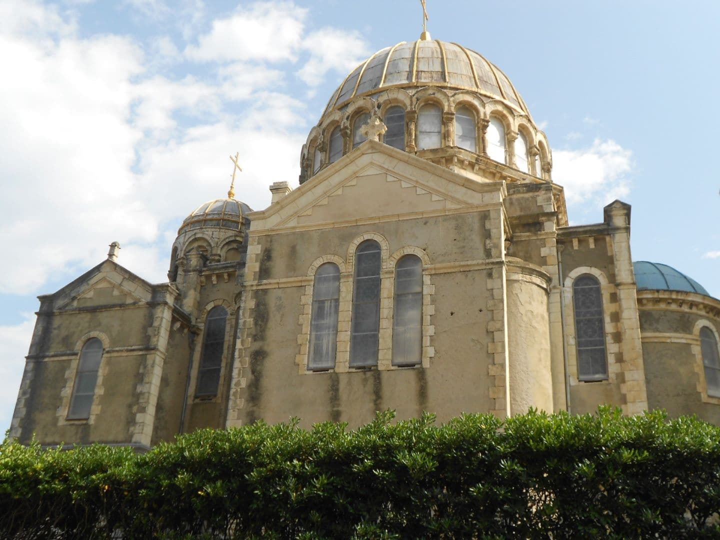Eglise orthodoxe - Biarritz - Vue depuis le rue de Russie