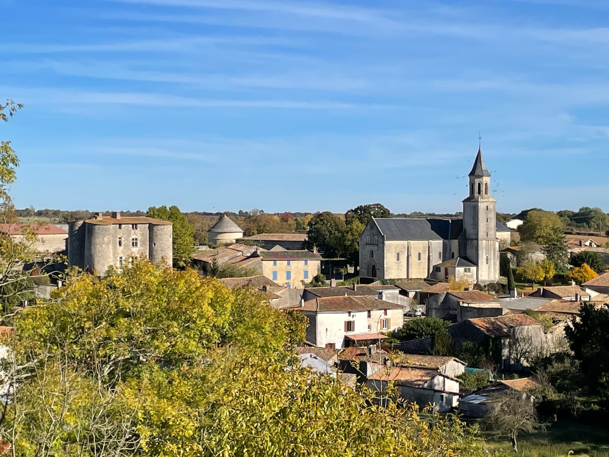 Vue d'Exoudun